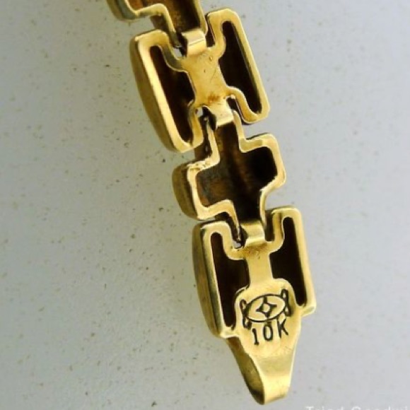 Preloved Solid 10K Bracelet - Picture 7 of 7